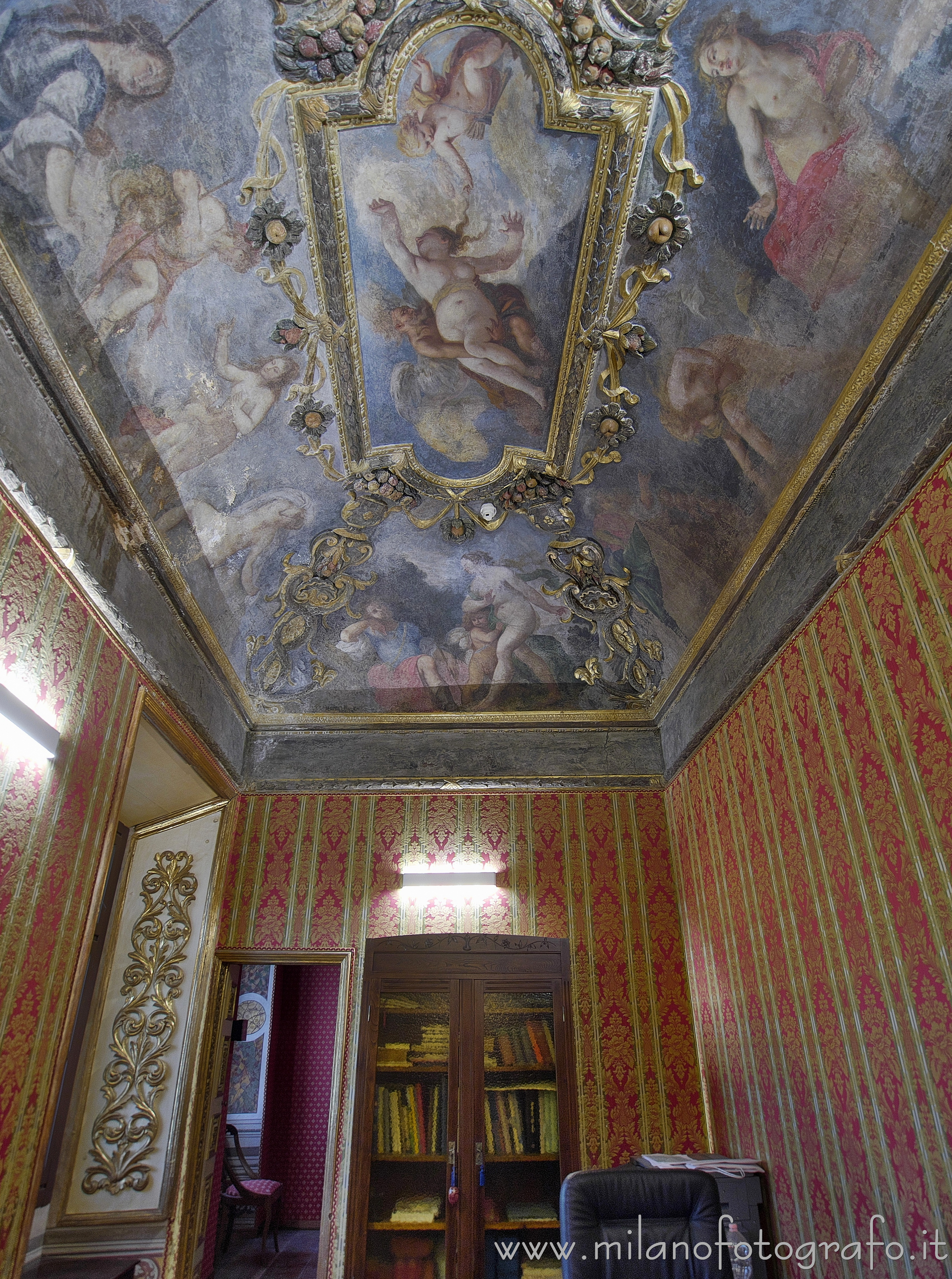 Masserano (Biella, Italy) - Hall of Pluto in the Palace of the Princes